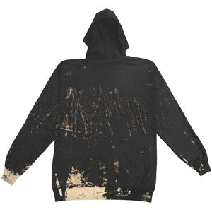 Used Zippered Hooded Sweatshirt