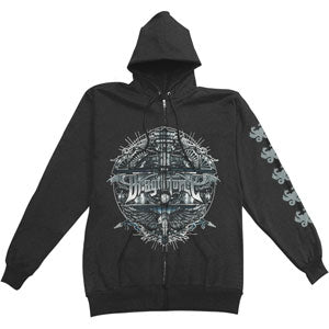 Dragonforce Zippered Hooded Sweatshirt