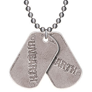 Unearth Dog Tag Necklace