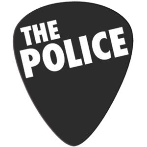Police Guitar Pick
