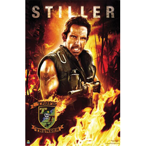 Tropic Thunder Domestic Poster