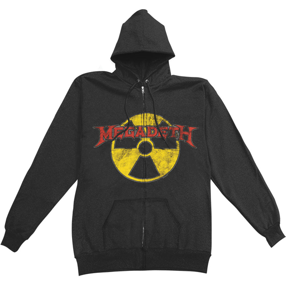 Megadeath Zippered Hooded Sweatshirt
