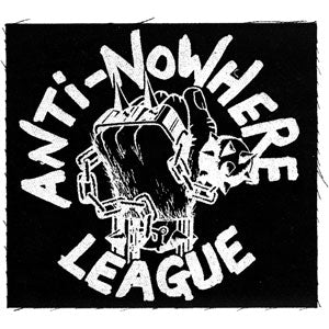 Anti Nowhere League Fist Logo Cloth Patch