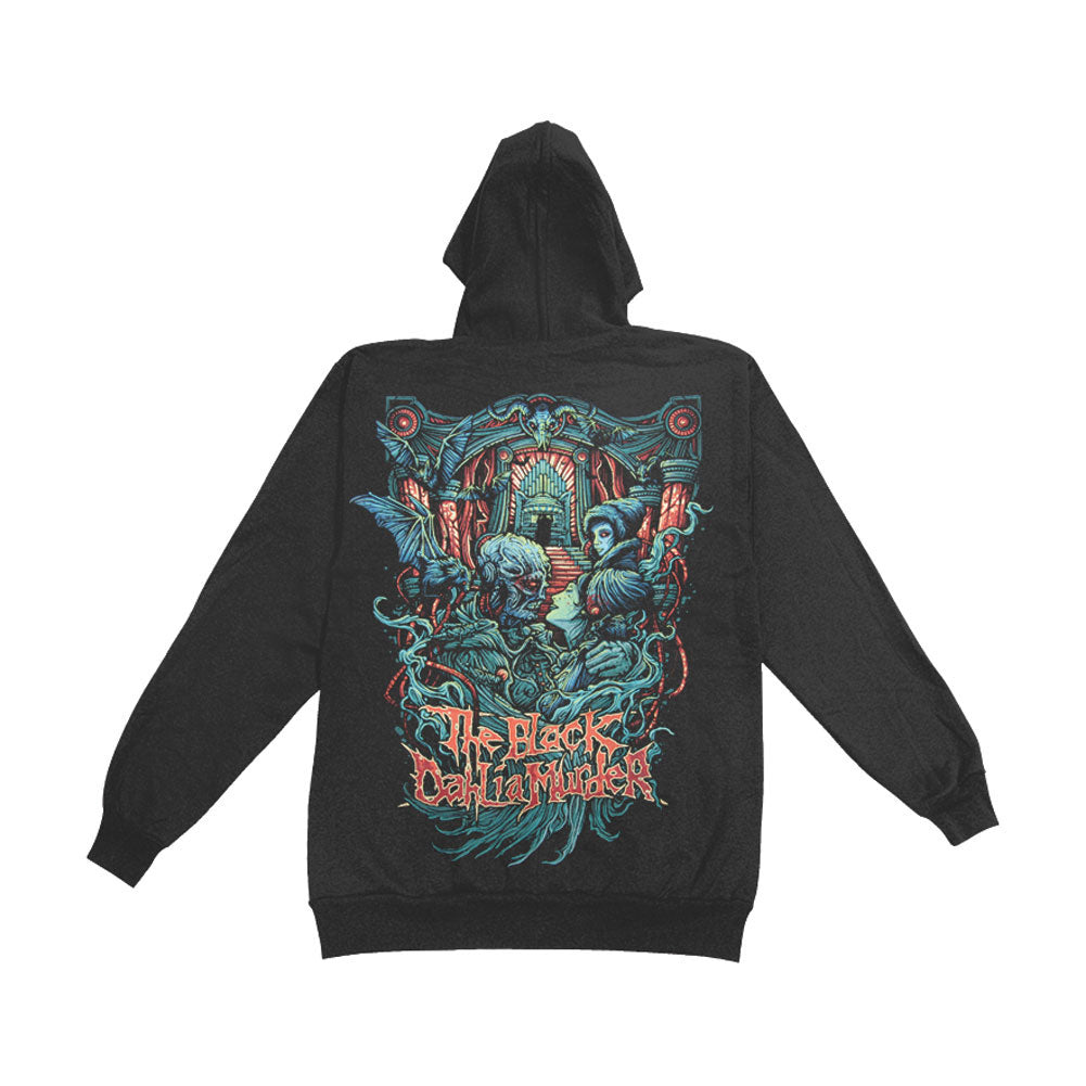 Phibes Zippered Hooded Sweatshirt