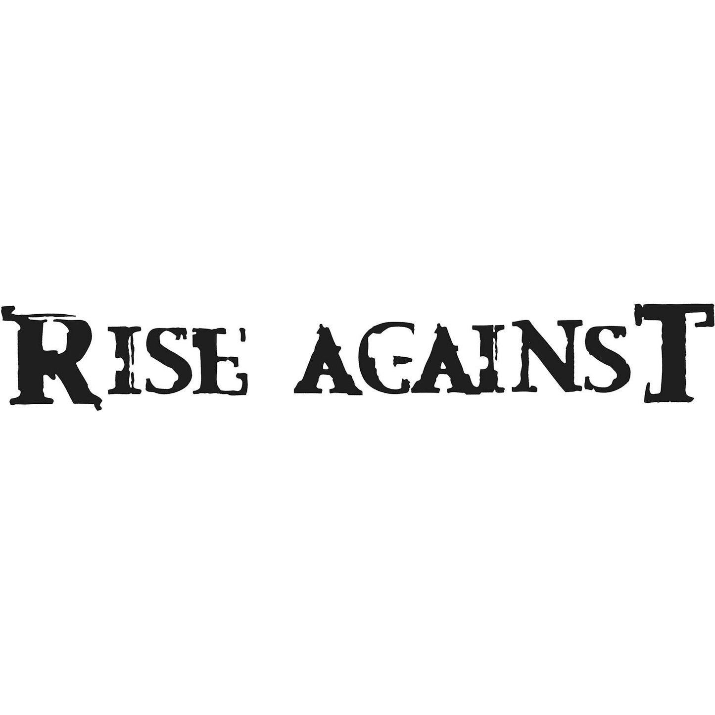 Rise Against Peel & Rub Sticker