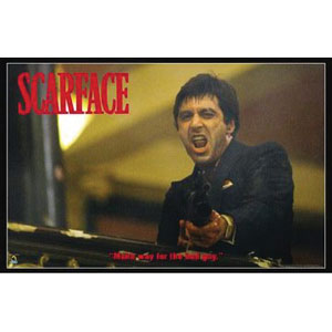 Scarface Domestic Poster