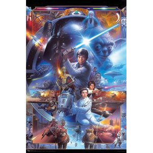 Star Wars Domestic Poster