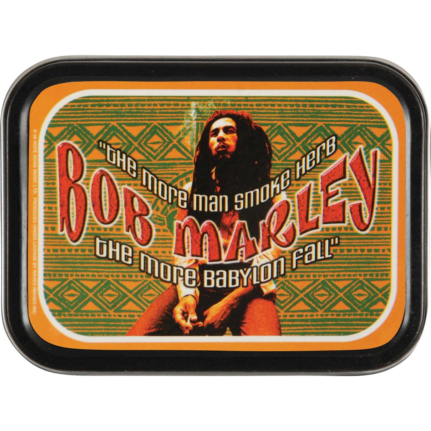 Bob Marley Babylon Falls Stash Tin