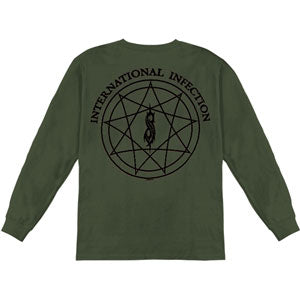 Infection Black Back Long Sleeve
