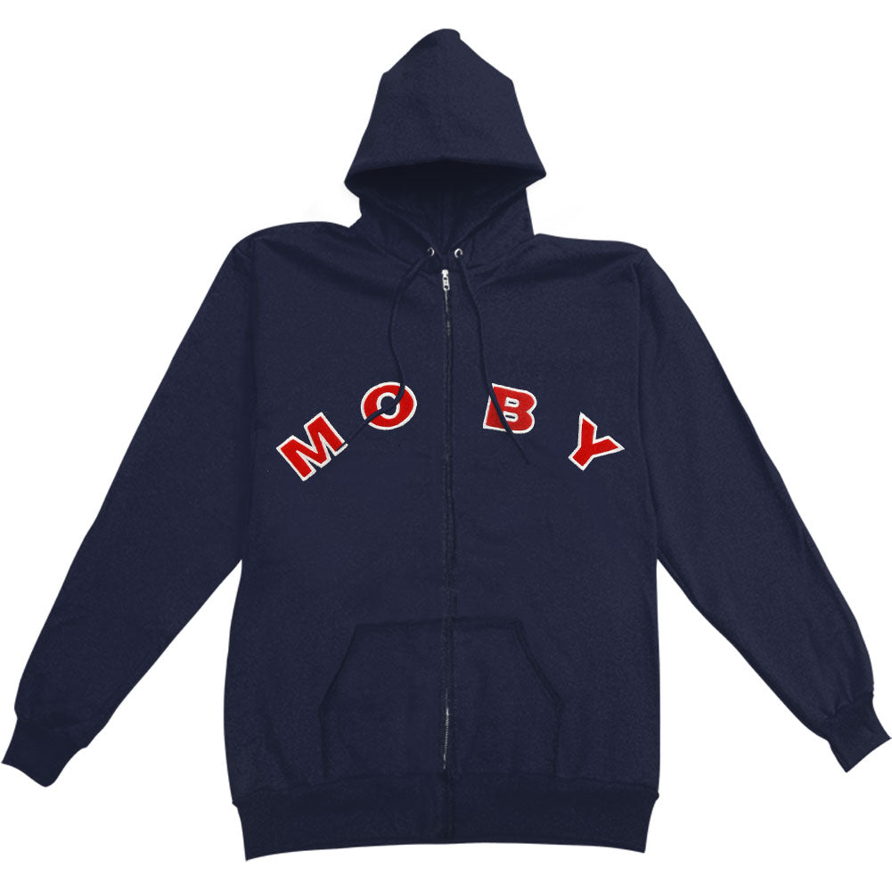 Zippered Hooded Sweatshirt