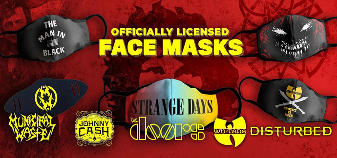 Band face masks (and other coverings)!