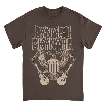 Lynyrd Skynyrd Sweet Home Alabama Dark Chocolate T-Shirt