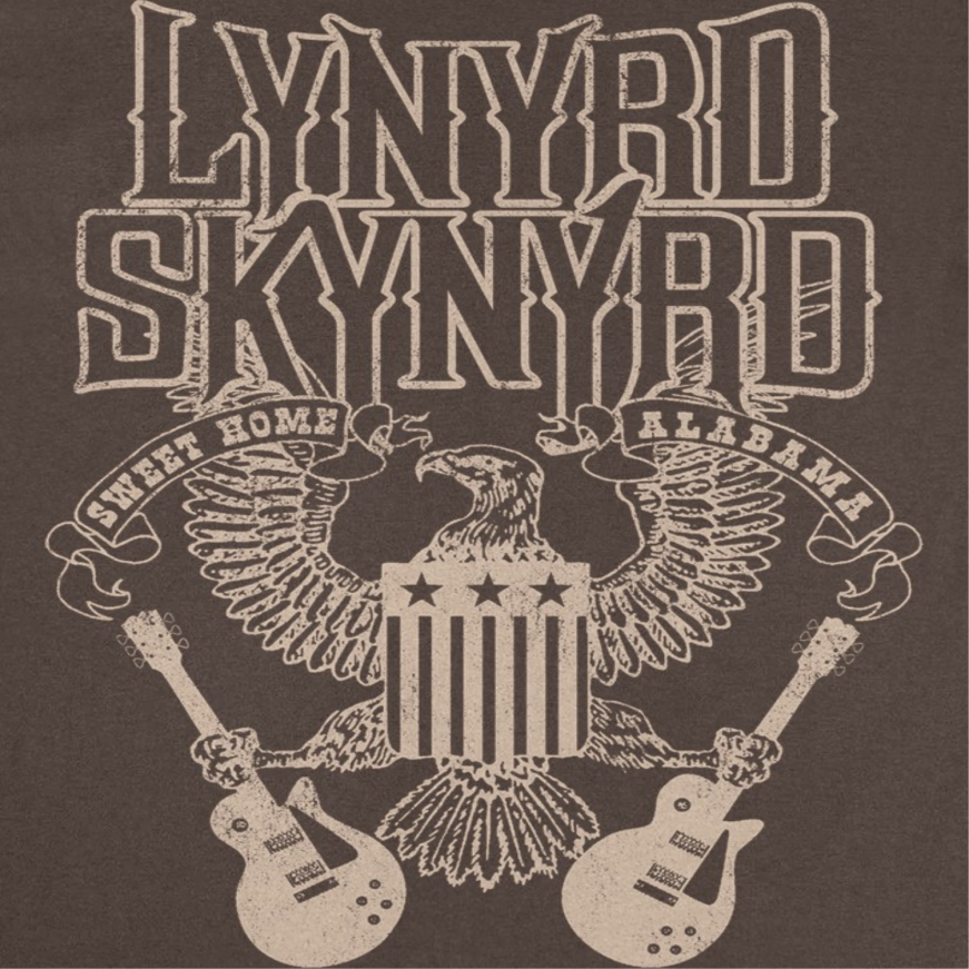 Lynyrd Skynyrd Sweet Home Alabama Dark Chocolate T-Shirt