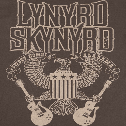 Lynyrd Skynyrd Sweet Home Alabama Dark Chocolate T-Shirt