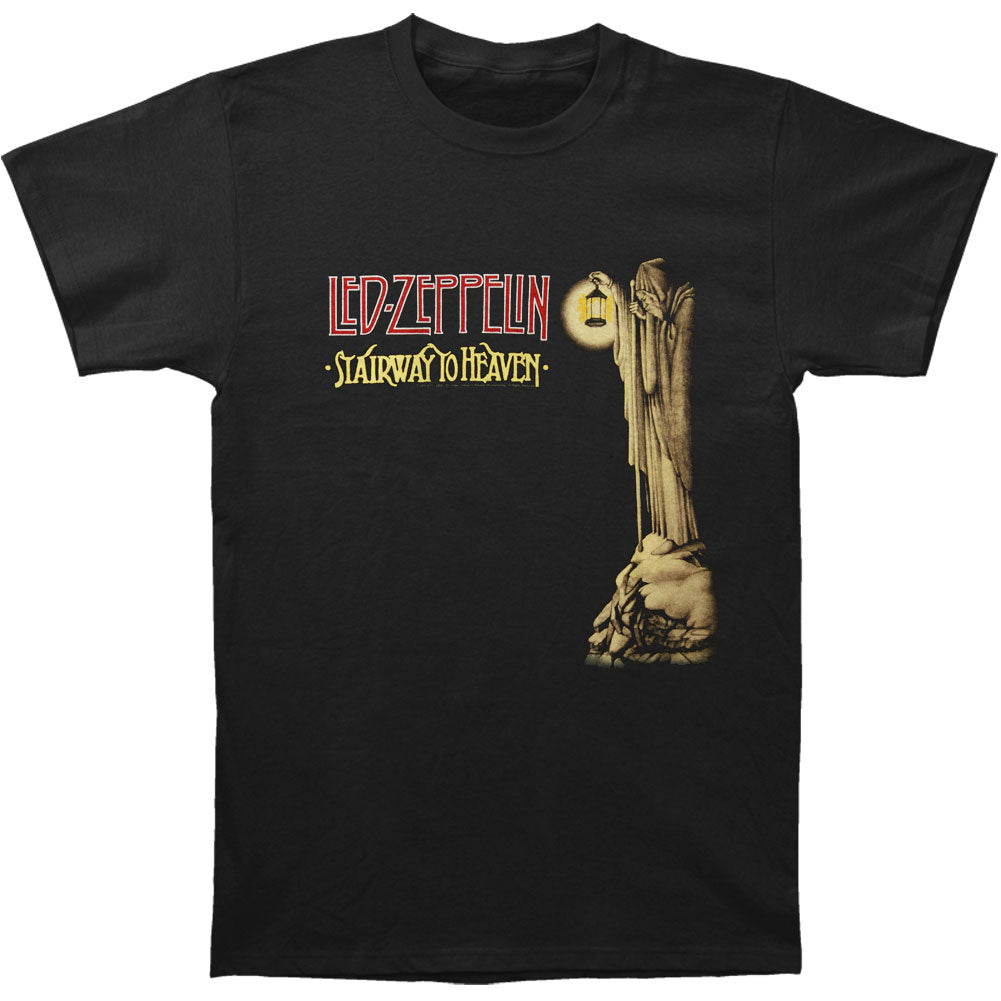 Led Zeppelin Stairway To Heaven Lyrics On Back T-shirt 100008 