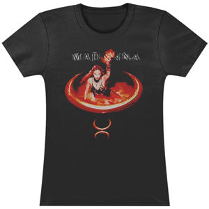 Madonna In Flames Junior Top Front