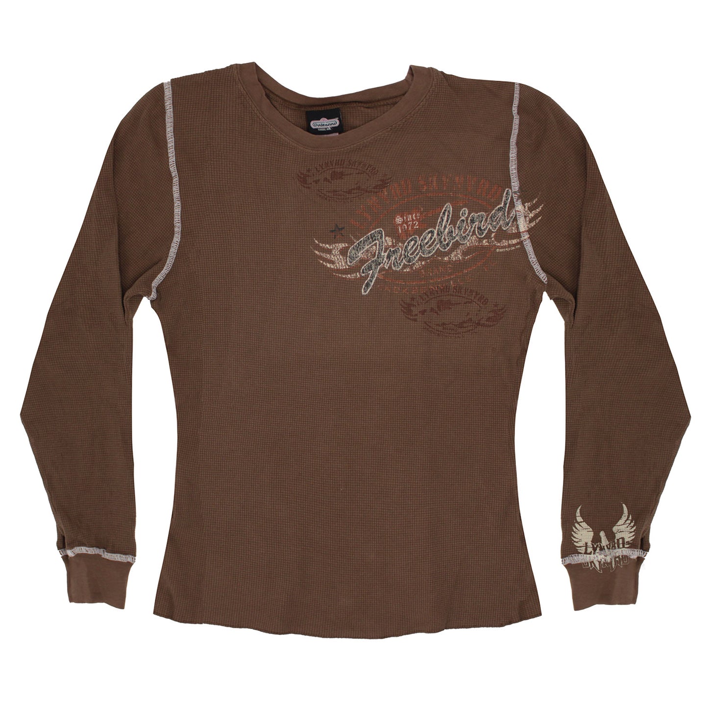 Free Bird Exposed Stich Thermal  Long Sleeve