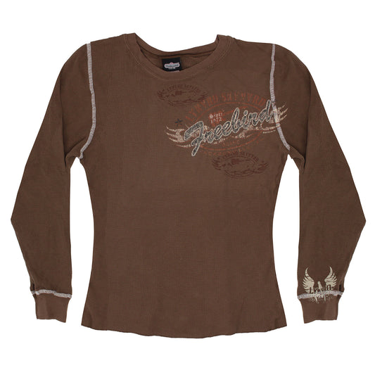 Free Bird Exposed Stich Thermal  Long Sleeve