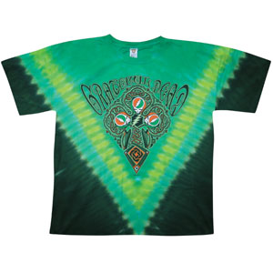 Grateful Dead Celtic Cross Tie Dye T-shirt Front