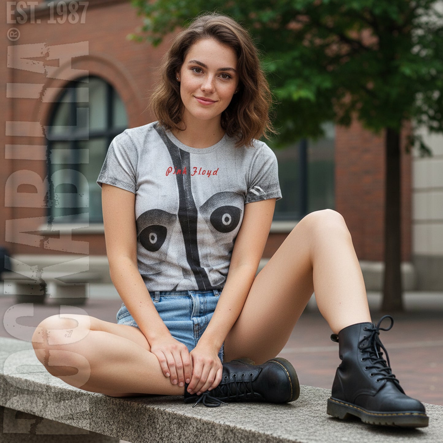 All Over Division Bell Ladies tee Junior Top