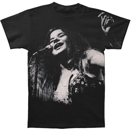 Janis Joplin All Over Janis Vintage T-shirt Front