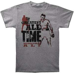 Muhammad Ali The Greatest Slim Fit T-shirt Front