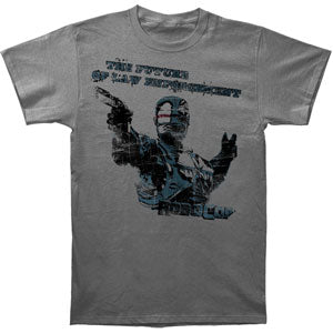 Robocop Future Of Law Slim Fit T-shirt Front