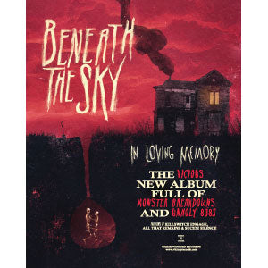 Beneath The Sky In Loving Memory Concert Promo Poster Front