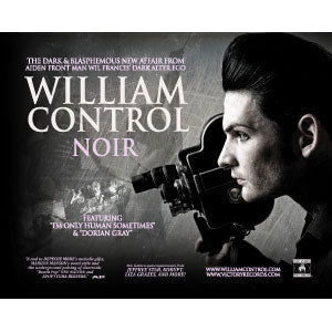 William Control Noir Concert Promo Poster Front