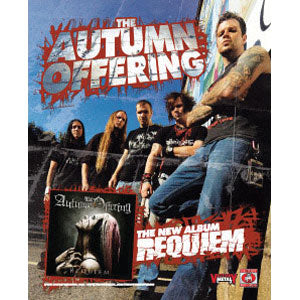 Autumn Offering Requiem Concert Promo Poster Front