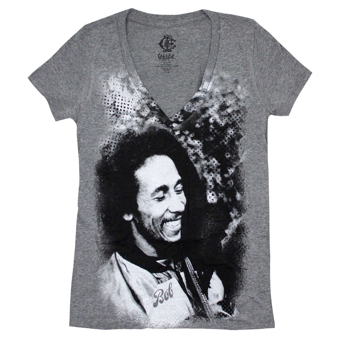 Smile V-Neck Tissue Junior Top