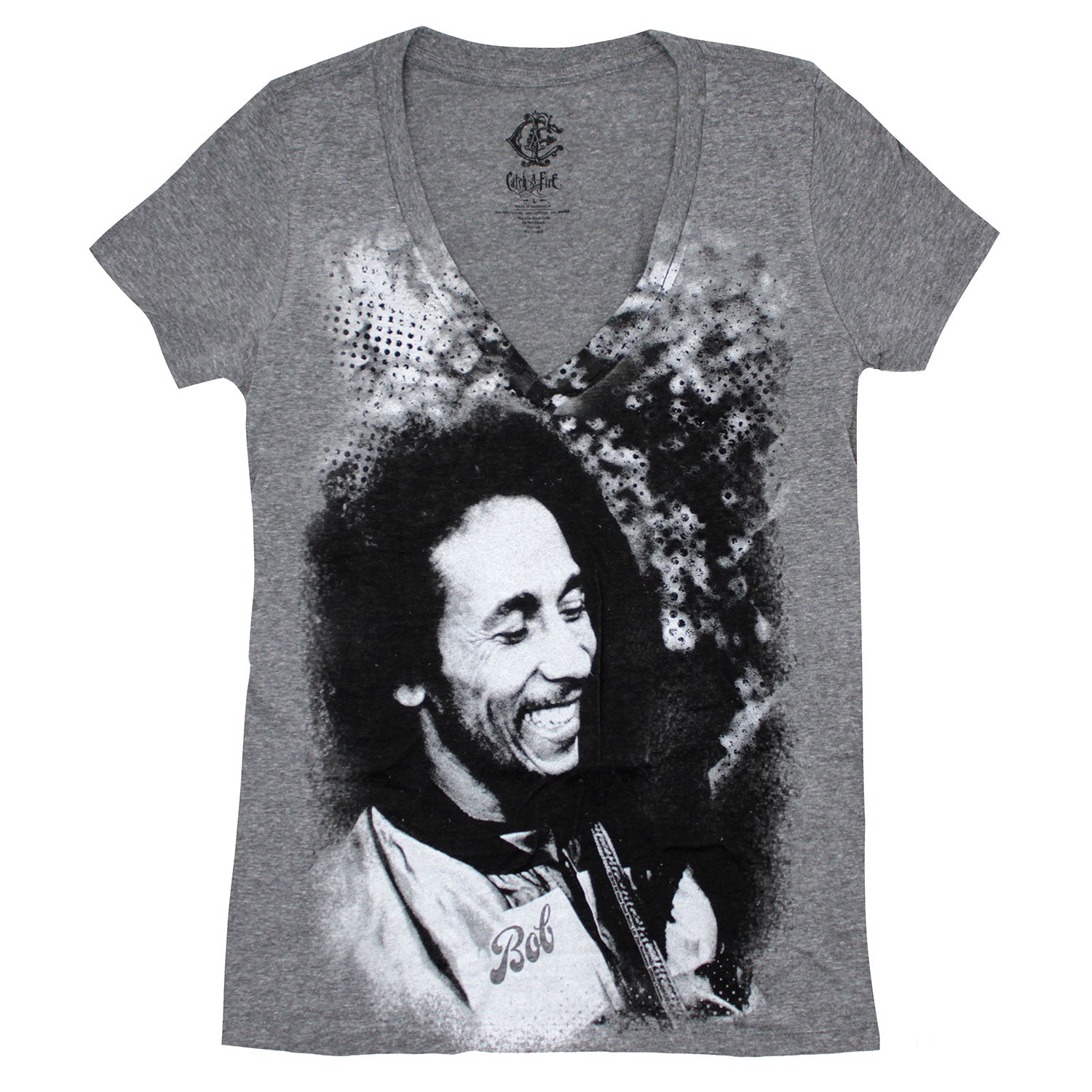 Smile V-Neck Tissue Junior Top