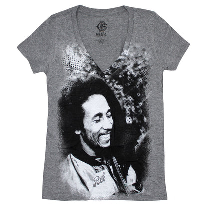 Smile V-Neck Tissue Junior Top