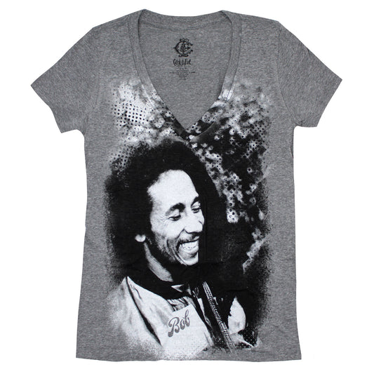 Smile V-Neck Tissue Junior Top