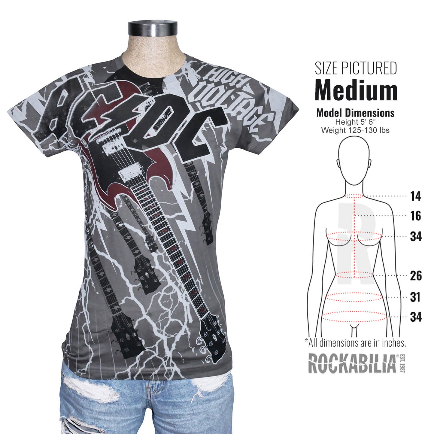 High Voltage Juniors Long Length Junior Top