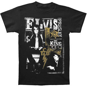 Elvis Presley King & Badge T-shirt