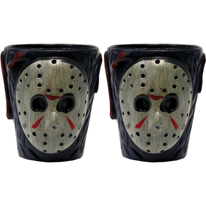 Friday The 13th Jason Shot Glass Set