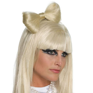 Lady Gaga Bow Clip Only Costume Accessory Front