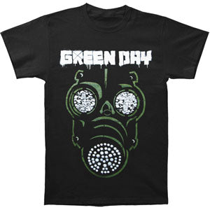 Green Day Green Mask T-shirt Front