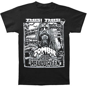 Rob Zombie Halloween 2010 T-shirt Front