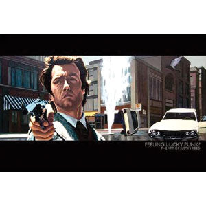 Clint Eastwood Feeling Lucky Punk Domestic Poster