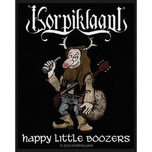 Korpiklaani Happy Little Boozer's Woven Patch