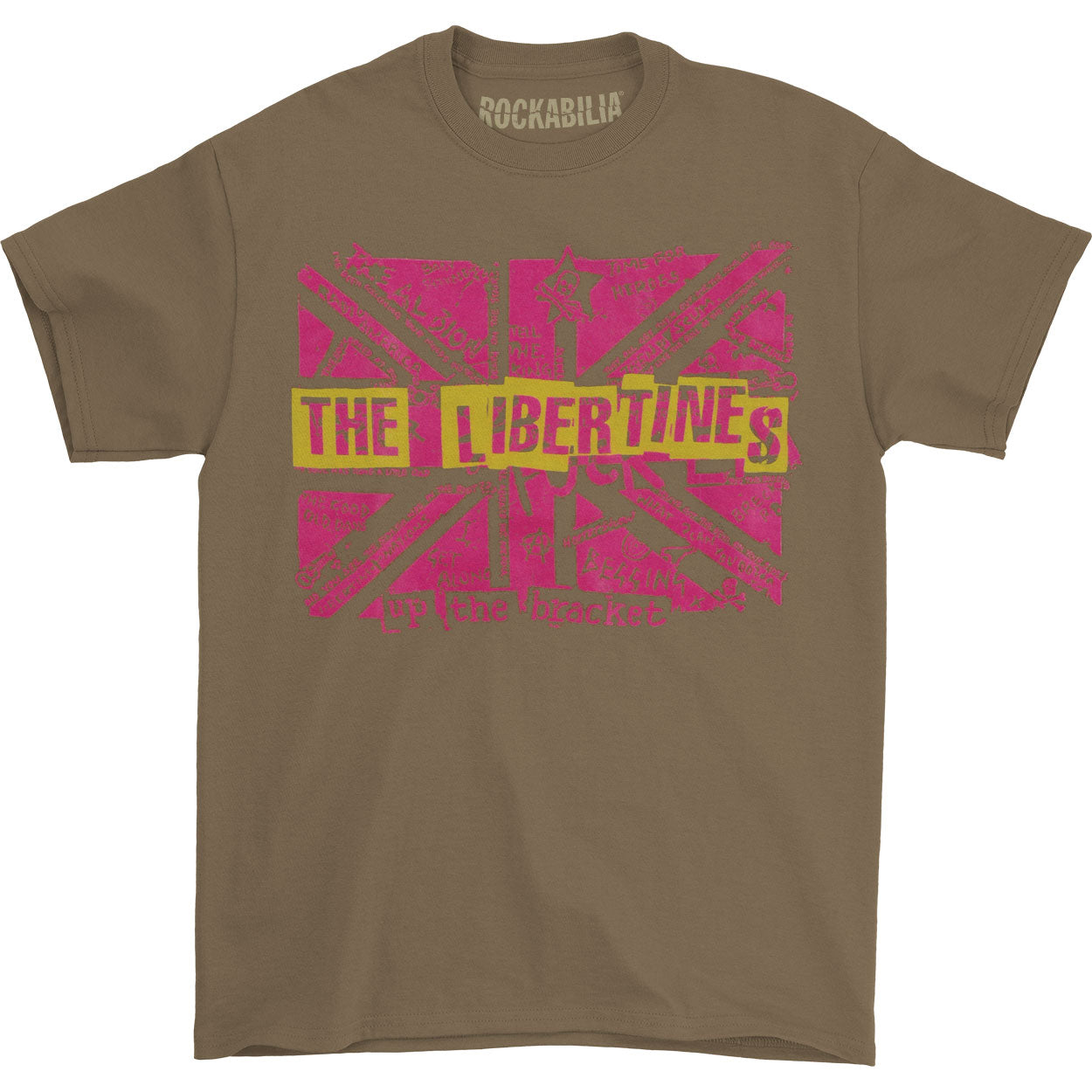 Libertines Pink Logo Flag T-shirt