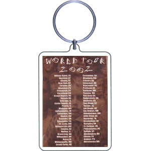 Korn Dated Plastic Key Chain Back