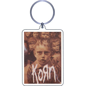 Korn Dated Plastic Key Chain Front