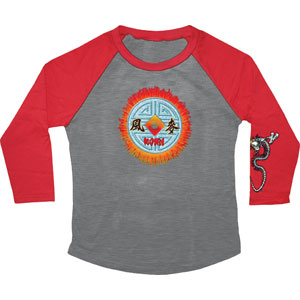 Medallion Raglan Junior Top