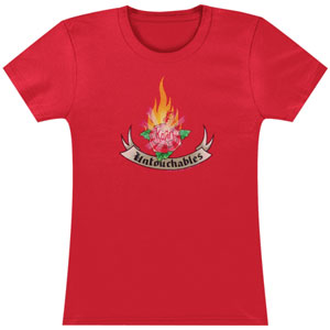 Korn Rose Of Fire Junior Top Front