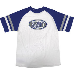 Korn Oval Logo Baseball Jersey Front