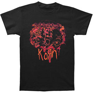 Korn Three Faces 09 Tour T-shirt