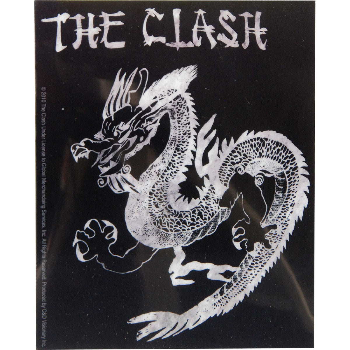 Clash Dragon Sticker Front